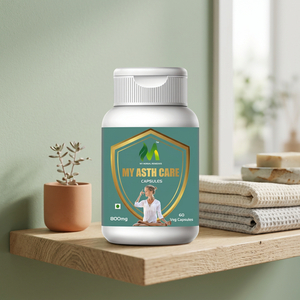 Cápsulas Herbales para el Cuidado del Asma, Suplemento Natural a Base de Extractos de Plantas para el Bienestar Respiratorio, Apoyo a la Respiración, Salud Pulmonar, Bienestar Diario - Product Image 5