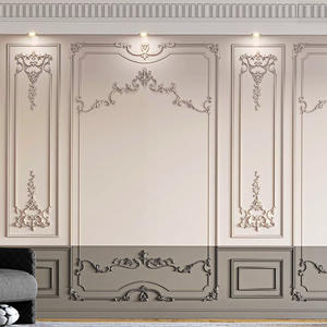 Everwall Ornement sculpté en polyuréthane au design moderne Décoration intérieure en PU Décoration pour plafond mural - Product Image 5