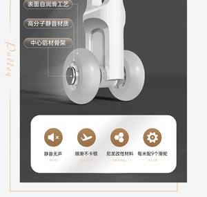 Rieles de Cortina Modernos de Aluminio de Lujo, Montaje Superior o Lateral, Longitud Personalizable, Varillas Extensibles para Cortinas, Ganchos Deslizantes - Product Image 3