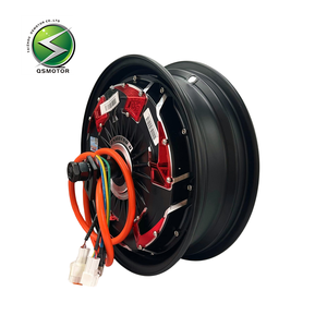 Motore QSMOTOR 12\"V4 3000W Dual Hall 40H Migliorato Brushless <span class=keywords><strong>DC</strong></span> con Freno a Disco IP55 Impermeabile 72V <span class=keywords><strong>DC</strong></span> 2000 RPM per Bicicletta Elettrica - Product Image 5