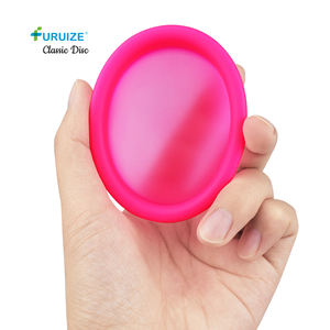 Занявший первое место самый удобный Менструальный диск без металлов и токсинов-100% медицинский Менструальный диск-вставки удаляются, как тампон - Product Image 1