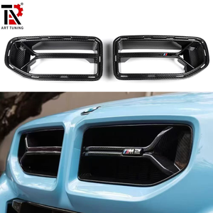 Nueva Parrilla Delantera Superior de Fibra de Carbono Seca M2 G87 Estilo <span class=keywords><strong>CLS</strong></span> para Parachoques Delantero para BWM M2 CS G87 Coupé 2 Puertas <span class=keywords><strong>2022</strong></span> 2023 2024 2025 - Product Image 2