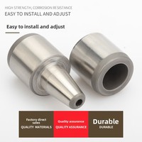 Tiges de guidage, bagues et goupilles de positionnement en acier de précision pour moules en silicone - Tailles 10/12/16/20 - Chine continentale