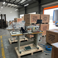 Máquina de Coser Industrial en Oferta, Máquina de Coser Industrial Automática Programable de Fábrica para la Fabricación de Gorras y Sombreros TS-0318-HV