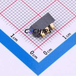 04F413000 Blade/Spring Contact Battery Connector SMD,P=2.5mm Connector - Product Image 1