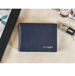 Luxury Genuine Leather <b>Wallet</b> for Men <b>RFID</b> Protected Bi Fold Design Card Holder Compact Pocket Organizer - Product Image 1