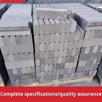 Brique de carbone en graphite fritté imprégné personnalisée, résistante aux acides et aux alcalis à haute température, fabriquée en Chine