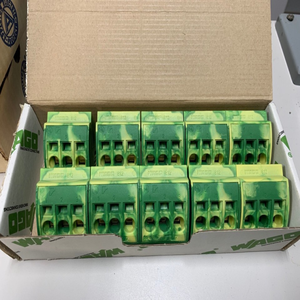 <span class=keywords><strong>812</strong></span> บล็อกขั้วต่อบัสบาร์สีเขียว &amp;   สีเหลือง W172 สำหรับ PLC - Product Image 1