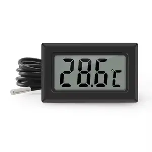 HEDAO Digital LCD Instrumento de Medição de Temperatura Termômetro de Aquário Termostato de Temperatura da Sala