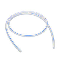 Système de drainage médical rond pour plaies, tube de drainage thoracique en silicone rond