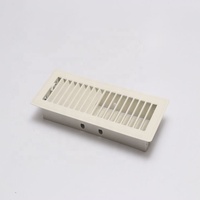 Grille de sortie d'air de climatisation rectangulaire réglable de haute qualité, blanche, 3 x 10, pour vente en gros