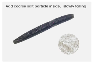 Earthworm Bait <span class=keywords><strong>Plus</strong></span> Sal granular Sumergido Fideos monocromáticos Cebo suave Esencia Empaquetado Señuelo Cebo - Product Image 4