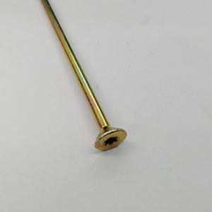 Vis autotaraudeuses à tête Torx en acier zingué jaune sur mesure, filetage partiel, pour le bois, longueur 220 mm - Product Image 6