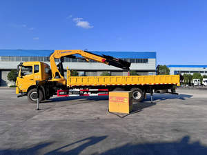 Grúa Plegable de 10 Toneladas para Camión, Grúa Hidráulica para Obras Viales y Proyectos de Tuberías - Product Image 4