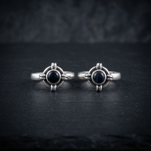 Art Palace Famous Design Amethyst Gemstone Silver Toe <b>Rings</b> 925 Sterling Silver Jewelry - Product Image 4