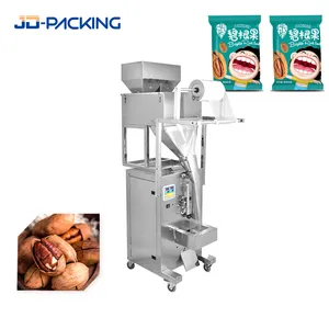 Frozen food dumplings chip popcorn nuts pillow pouch candy mushroom vegetables potato tea leaves paper bag packaging machine