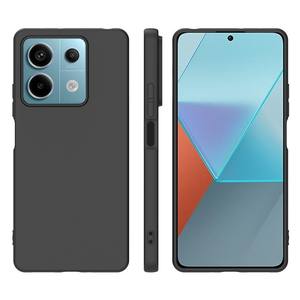 Coque en TPU noir souple Anti-choc coques de téléphone couverture pour Xiaomi Redmi 13 4G 5G A3 A3x K70 Ultra Note 13 4G Global Note 13R Turbo 3 - Product Image 1