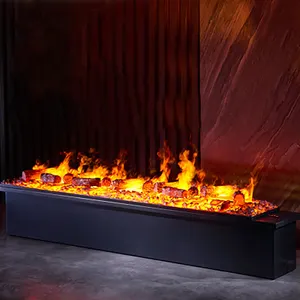उच्च गुणवत्ता सजावटी Atomizing 3D कोहरे वाष्प इलेक्ट्रिक Fireplaces इनडोर सजावट