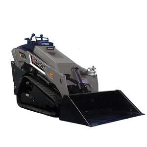 Chargeuses-pelleteuses compactes Kubota V1000 25HP à chenilles mini-chargeuse compacte diesel Skid Steer Vmeng Approuvé CE EPA - Product Image 1