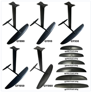 Oferta Especial: Set de Hydrofoil de Fibra de Carbono 1350 con Ala Delantera de 2000cm², Sistema de Foil Ligero para SUP Todo Terreno, Ideal para Surf, JFS1350 OEM - Product Image 3