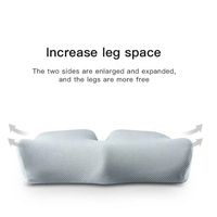Coussin ferme de coccyx de mousse de mémoire de coussin de bureau de chaise de forme de vague de brevet