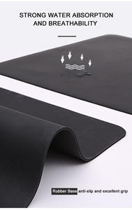 Miska LEECORK - Tapete de Yoga Ecológico de Caucho Natural de 5 mm, Antideslizante, para Ejercicios de Pilates, 183 cm, con Correa de Transporte - Product Image 5