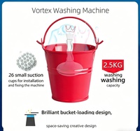 Lave-linge portable de voyage, mini-lave-linge, lave-linge à ultrasons