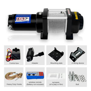 4500lb חשמל עם בקרת יד & מרחוק אלחוטית, 12v עמיד למים עבור ג 'יפ סוב משאית מחוץ לכביש, לנו סטנדרטי - Product Image 4