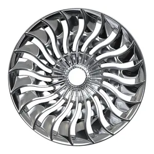 GVICHN Brand custom forged wheels 22 23 24 inch rims polished chrome wheel for Mercedes GLS for Range Rover Bentley LX570