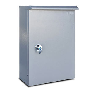 Tablero de interruptores de gabinete de montaje en pared Tamaño para exteriores 1 Protección eléctrica hecha de acero Fabricado en Tailandia Se acepta OEM - Product Image 1