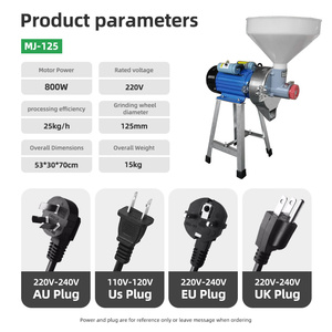 Đa Chức Năng Đậu Nành Sữa Máy Xay Nhỏ Điện Ướt Hoặc Khô Hạt Máy Xay Hạt Máy Phay Cho Gạo Bột Ngô Đậu Phộng - Product Image 3