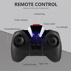 Đồ Chơi Bằng Nhựa Đèn Led Điều Khiển Từ Xa Hồng Ngoại Điều Khiển Từ Xa 360 Spin R C Rc Stunt Máy Hút Bụi Không Trọng Lực Gắn Trần Xe Leo Tường - Product Image 5