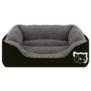 Venta al por mayor cama de perro-Cojín ortopédico de espuma viscoelástica para camas de gatos y mascotas, accesorios para cama de perro