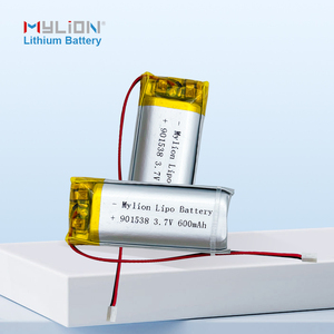 Tùy chỉnh lớp một 3.7V 901538 600mAh pin lithium polymer cho đồng hồ thông minh và GPS Tracker - Product Image 3
