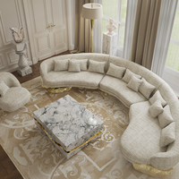 Nouvelle table basse de luxe en marbre noir avec veines dorées pour une décoration intérieure élégante