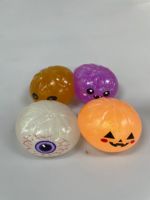 Jouet anti-stress réaliste en forme de dumplings colorés, en pectine non toxique, jouet souple à rebond lent, jouets alimentaires anti-stress