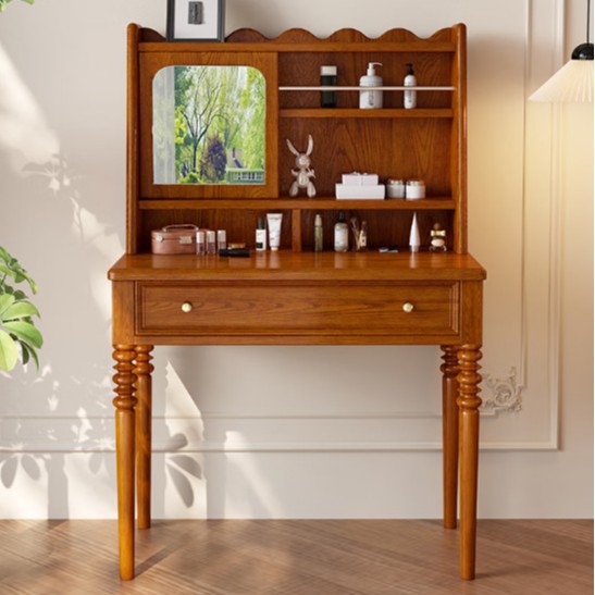 Vintage-colored dressing table