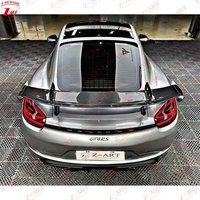 Kit carrosserie Z-ART 718 GT4RS Style Old To New Facelift pour Porsche 981 Cayman 2013-2015, accessoires de tuning et amélioration.