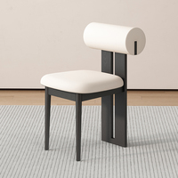 Fauteuil Moderne Nordique ShuaiZhi à Dossier, Nouveauté Tendance en Chêne pour Salles à Manger, Tabourets de Bar, Bureaux, Entrepôts et Parcs