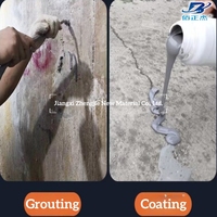 Matériau de remplissage à haute élasticité et forte adhérence, revêtement liquide, coulis de polyurée pour l'étanchéité du béton, travaux de construction