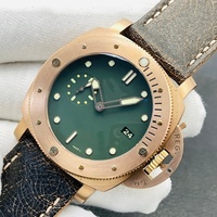 Montres mécaniques pour hommes VSF Luxury PAM Series, surface miroir en cristal saphir, design étanche profond, 47 mm, Paneraies