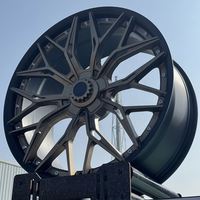 Roues de voiture de course forgées de 19 à 22 pouces Faux verrouillage central personnalisé 40mm Nouvel alliage d'aluminium Parfait pour BMW Mercedes Audi pour Porsche