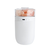Diffuseur d'arômes, lampe à sel, ioniseur USB, désodorisant de voiture, mini humidificateur silencieux pour bureau, maison, chambre, lumière d'ambiance
