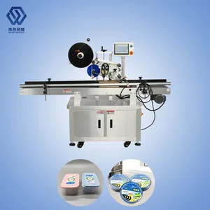 Etikettiermaschine Schrumpfumschlag-Bewerbermaschine Wasserspender-Etikettiermaschine für kleine Unternehmen