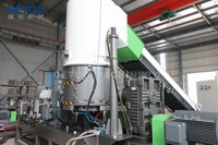 Ligne de granulation de plastique pour le recyclage des films PP/PE et des bouteilles en plastique – Équipement d'usine de traitement des déchets