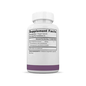 كبسولات مستخلص عشبة أجوغا تركستانيكا عالية الجودة بعلامة تجارية خاصة، مكملات عشبية لتحسين المناعة وإدارة الطاقة، 60/90 حبة - Product Image 3