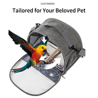 Sac de transport pliable et étanche pour oiseaux, hamsters, perroquets, cage de voyage pour petits animaux