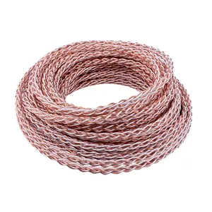 RASANTEK高品质12芯扬声器电缆OCC铜发烧扬声器电缆编织电缆