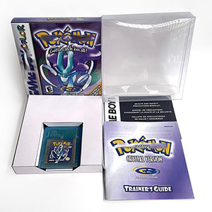 7 Colors New Design Top Quality Crystal Version Holographic Metallic Foil Finish <b>Game</b> Box for Gbc - Product Image 4