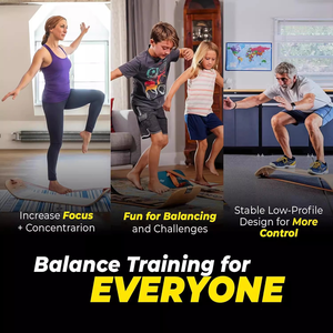 Planche d'équilibre Slackline pour Yoga et Pilates, avec sangle tissée imprimée UV, simulateur de <span class=keywords><strong>surf</strong></span> et de ski, entraîneur d'exercice - Product Image 6